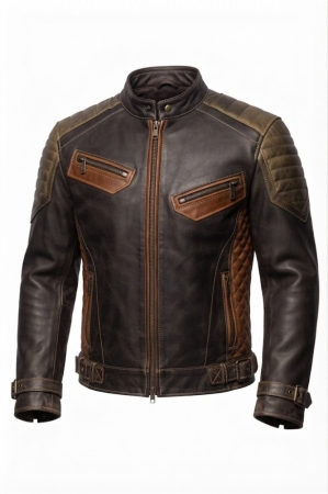  Motor Bike Leather Jacket